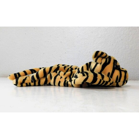 Ty Beanie Baby Stripes Tiger Version 3 Gold Black Retired Plush Animal Tag - Picture 4 of 7